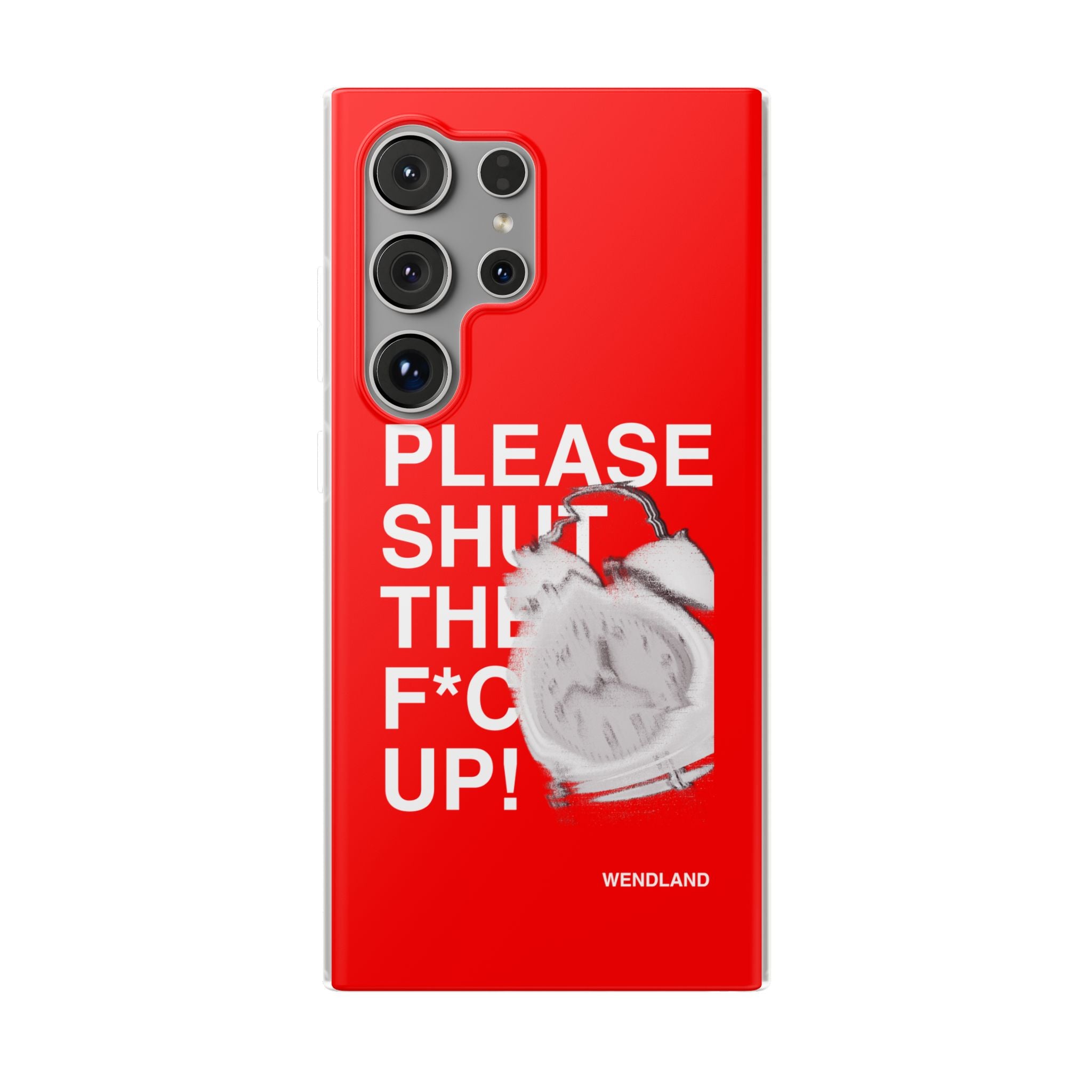 Please shut up!