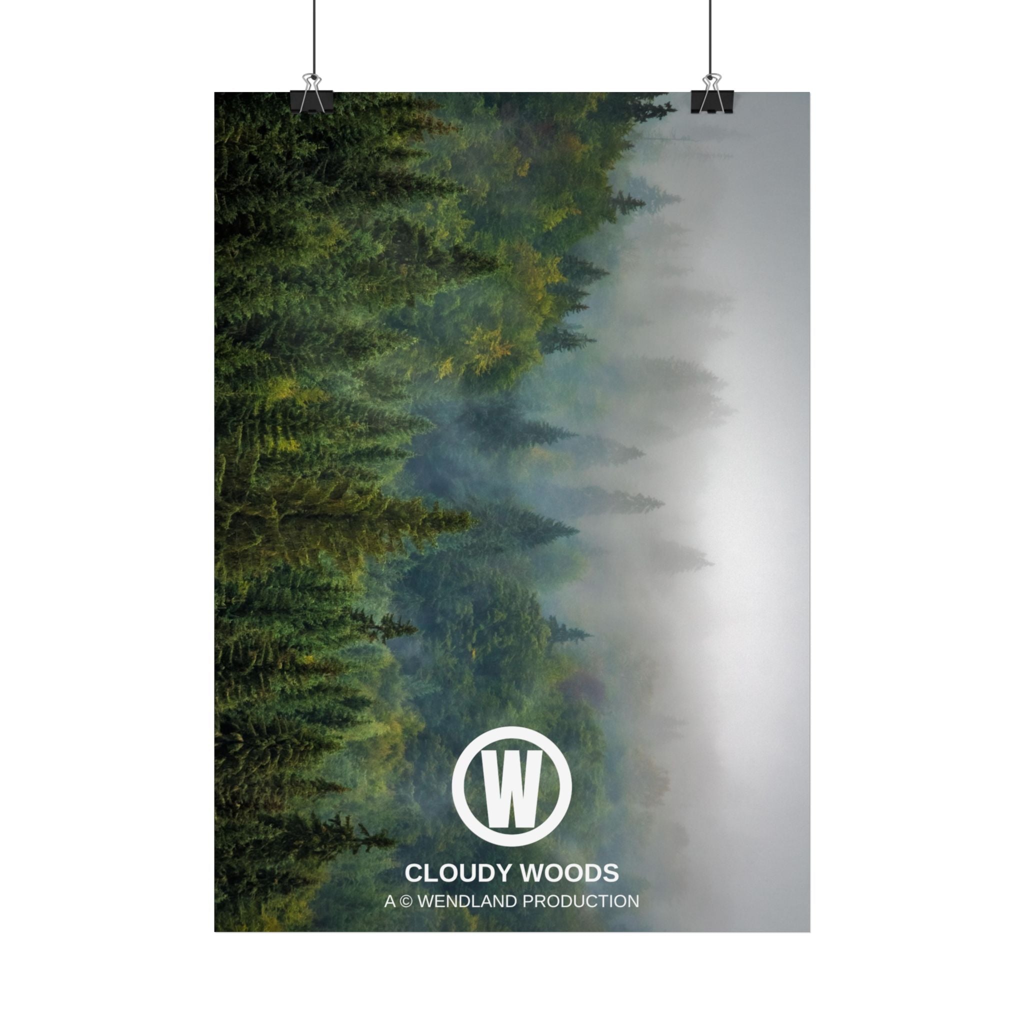 Cloudy woods