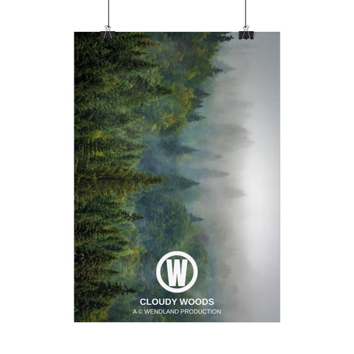 Cloudy woods