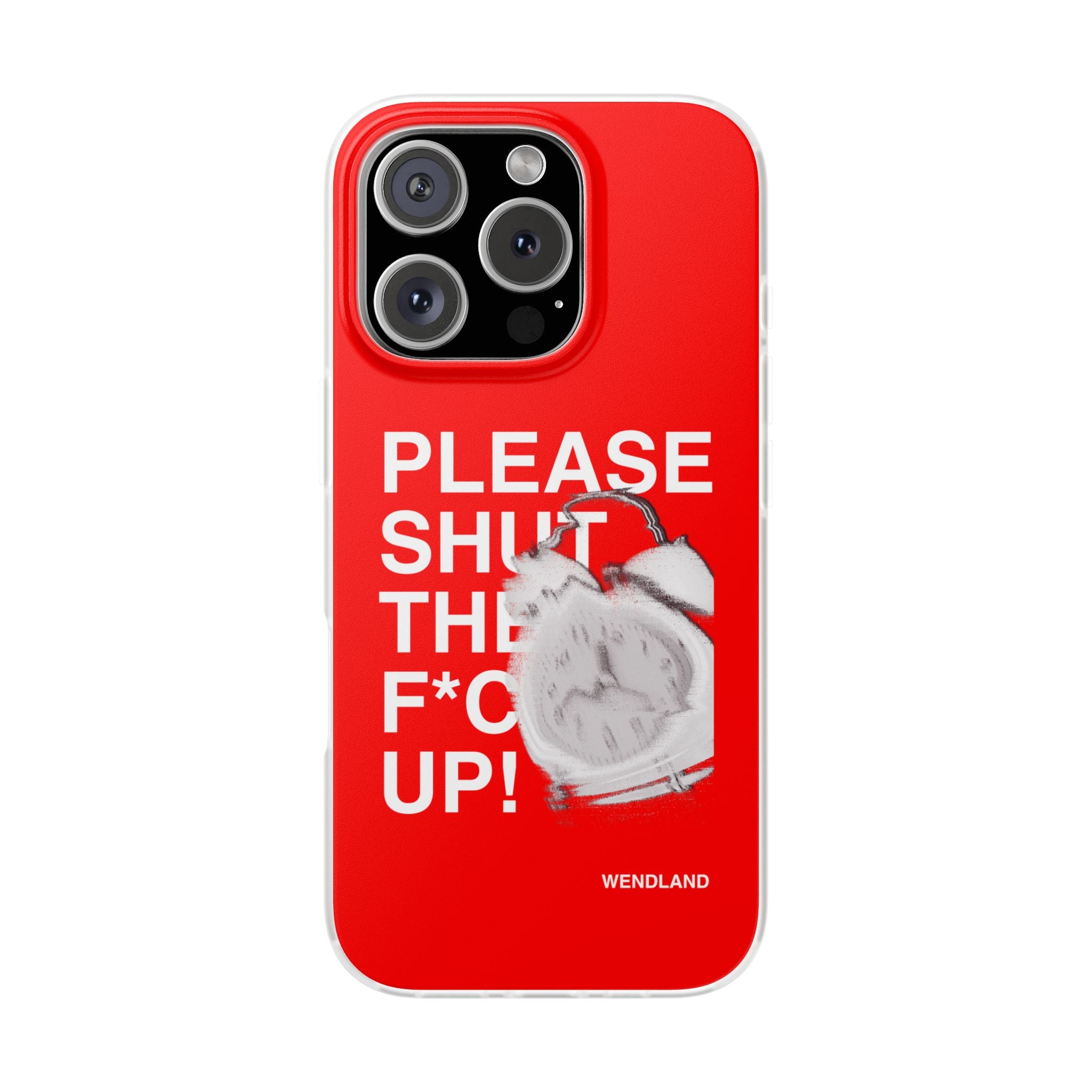 Please shut up!