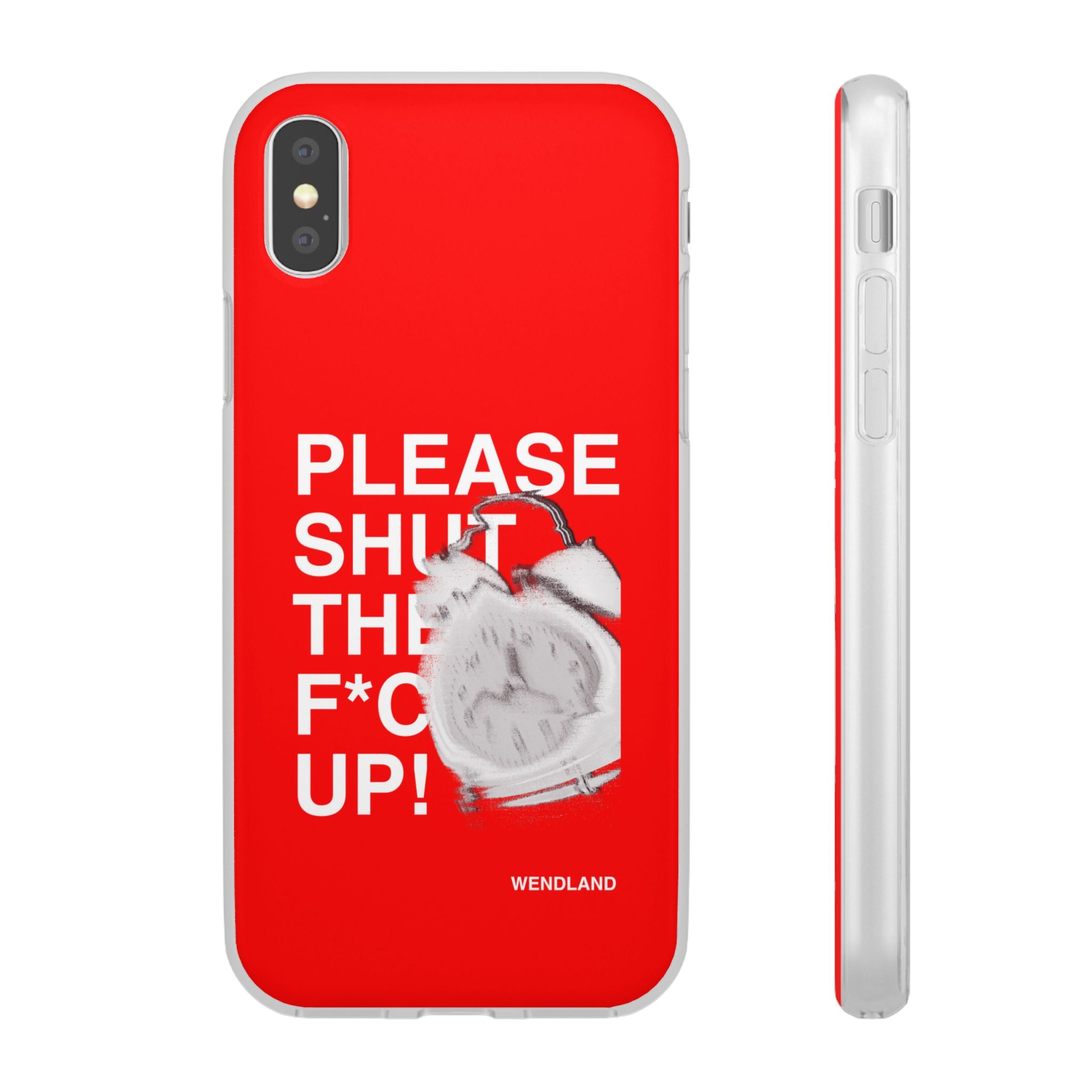 Please shut up!