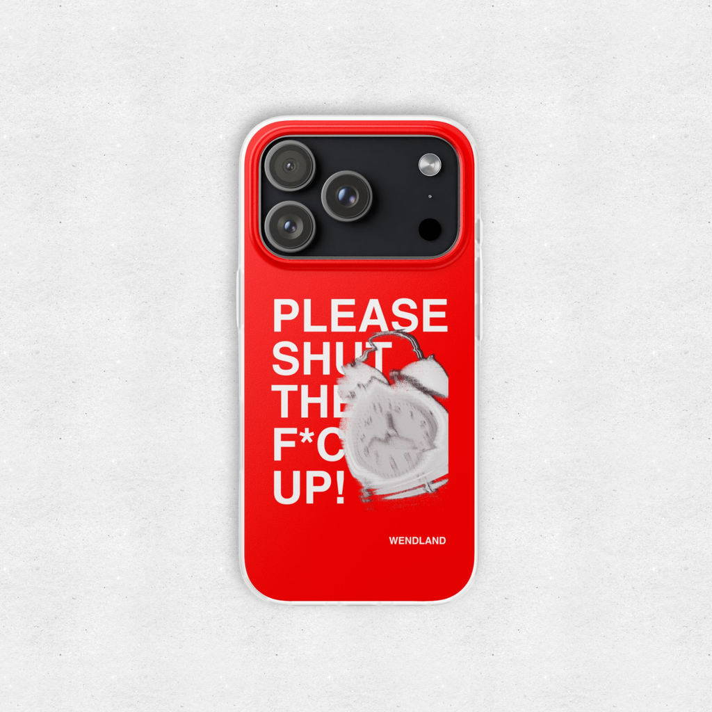 Please shut up!