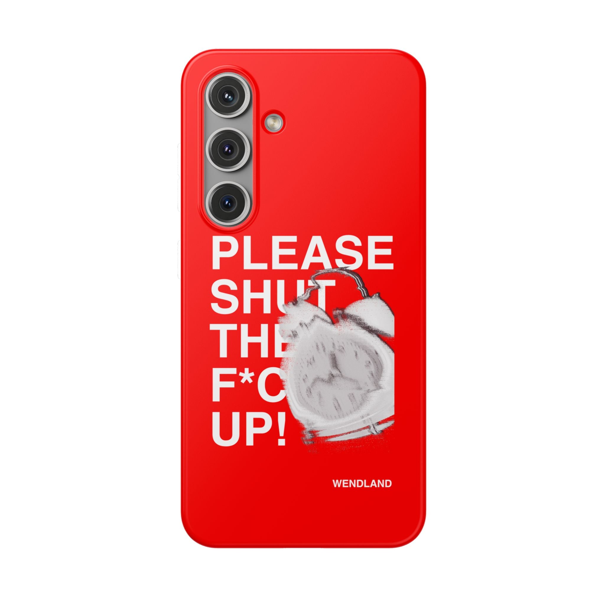 Please shut up!