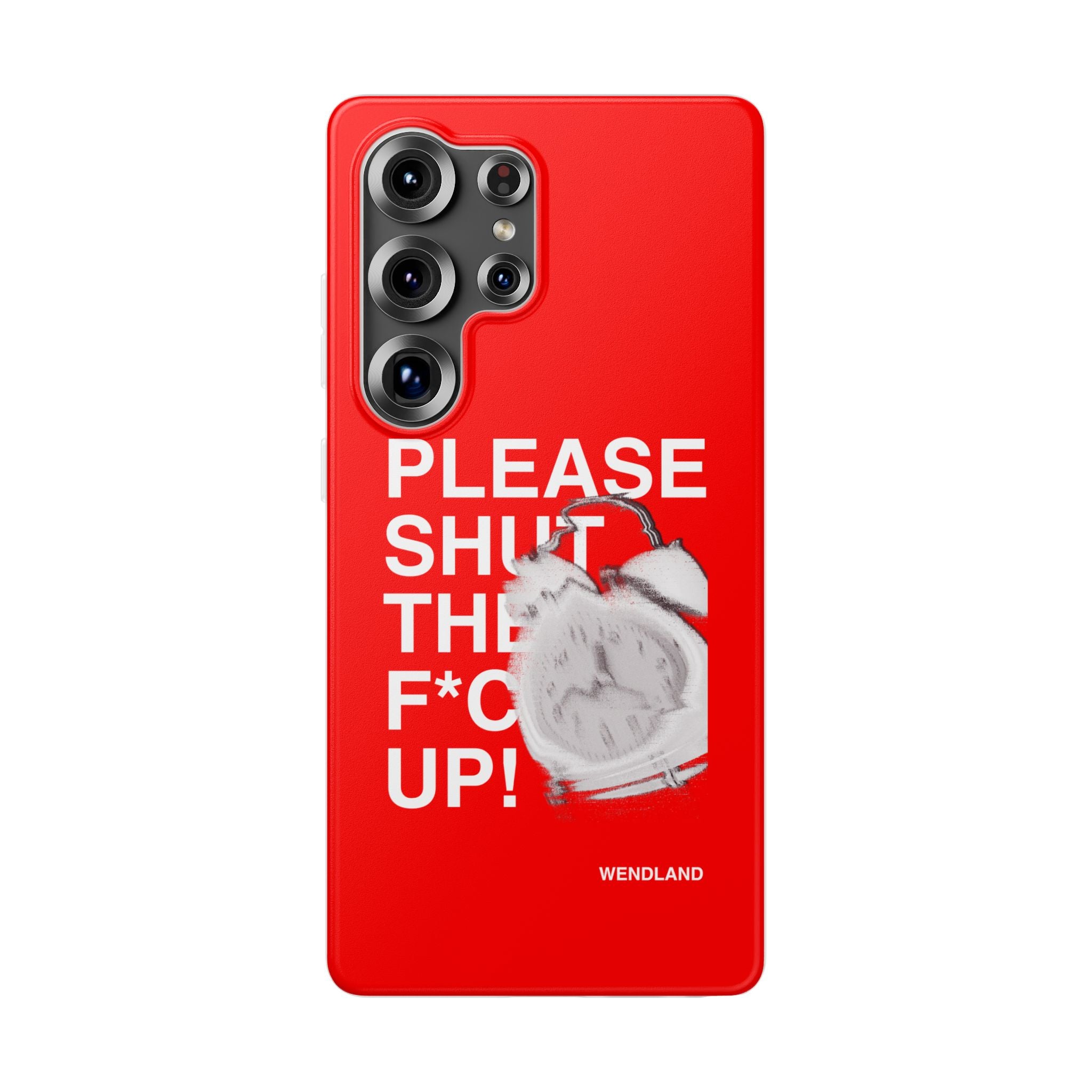 Please shut up!